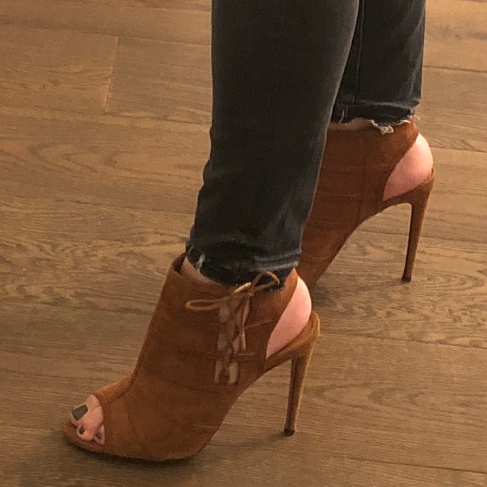 Aquazzura Suede Heels